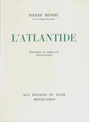 Imagen del vendedor de L'Atlantide. ( Tirage unique  3000 exemplaires numrots sur vlin filigran Renage ). a la venta por Librairie Victor Sevilla