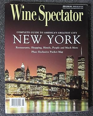 Wine Spectator: April 30, 1998 (Vol. 23, No. 1)