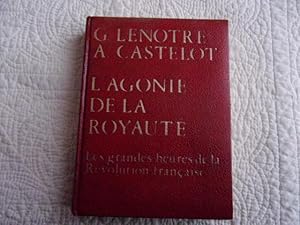 Seller image for L'agonie de la rouyaut for sale by arobase livres