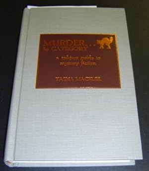 Murder . . . by Category: A Subject Guide to Mystery Fiction