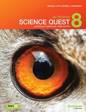 Seller image for Jacaranda Science Quest 8 3e Australian curriculum learnON & print (Paperback) for sale by Grand Eagle Retail
