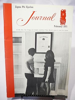 Immagine del venditore per Sigma Phi Epsilon Journal February, 1971. Volume 68, #3. venduto da Prestonshire Books, IOBA