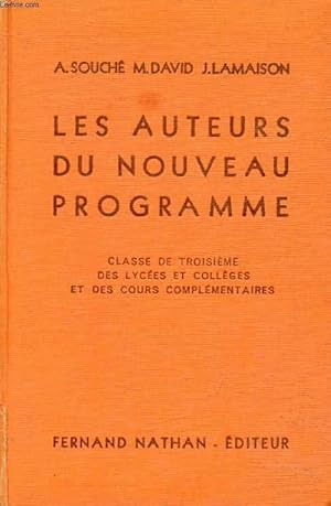 Seller image for LES AUTEURS DU NOUVEAU PROGRAMME, CLASSE DE 3e for sale by Le-Livre