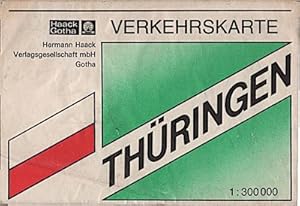 Verkehrskarte Thüringen [1:300 000]