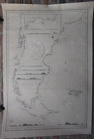 Antique Print-SEA-SOUTH AMERICA-ARGENTINA-FALKLAND-Depot de la Marine-1800