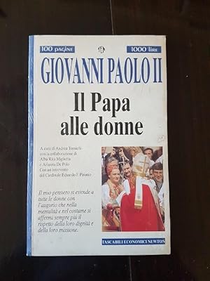 IL PAPA ALLE DONNE,