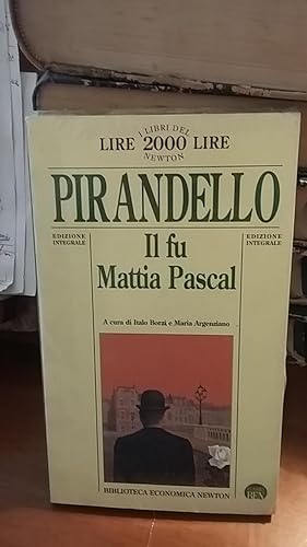 Immagine del venditore per IL FU MATTIA PASCAL, venduto da Libreria antiquaria Pagine Scolpite