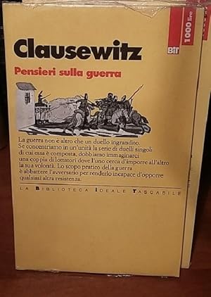 Image du vendeur pour PENSIERI SULLA GUERRA., mis en vente par Libreria antiquaria Pagine Scolpite