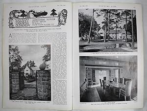 Original Issue of Country Life Magazine Dated February 13th 1937 with a Main Feature on Ashcombe ...