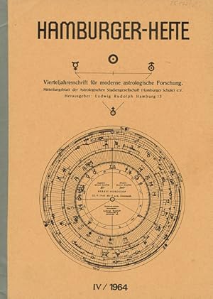Hamburger-Hefte. Jhg. 1964, Nr. IV [von 4]. Vierteljahresschrift für moderne astrologische Forsch...