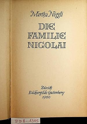 Die Familie Nicolai.