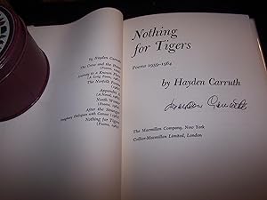 Nothing for Tigers Poems 1959 - 1964 and For You: Poems 2 Vols.