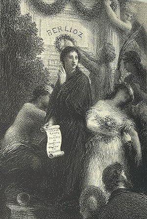 Seller image for Hector Berlioz. Sa Vie et Ses Ouevres. Ouvrage orn de quatorze Lithographies originales par M. Fantin-Latour de douze Portraits de Hector Berlioz de trois Planches hors Texte et de 122 Gravures, Scnes thetrales, Caricatures Portraits d`Artistes, Autographes, etc. for sale by Musik-Antiquariat Heiner Rekeszus