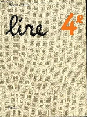 Seller image for LIRE CLASSE DE 4e for sale by Le-Livre