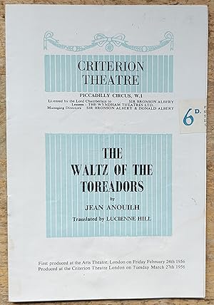 Seller image for The Waltz Of The Toreadors for sale by Shore Books