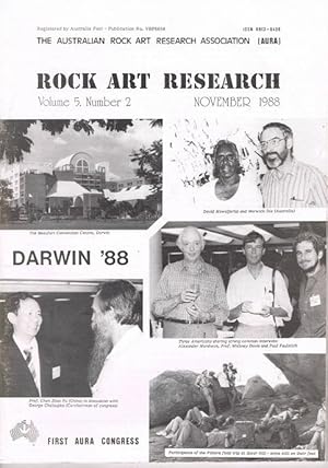 Rock Art Research, Volume 5, Number 2, November 1988