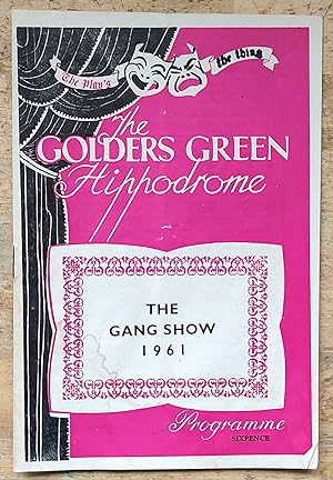 Seller image for The Gang Show 1961 theatre programme for sale by Shore Books