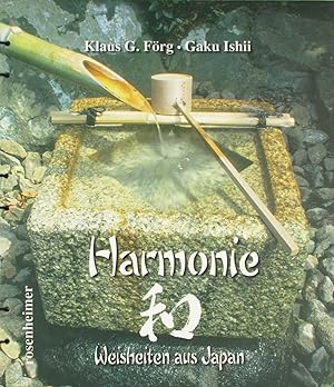 Seller image for Harmonie. Weisheiten aus Japan., for sale by Versandantiquariat Hbald