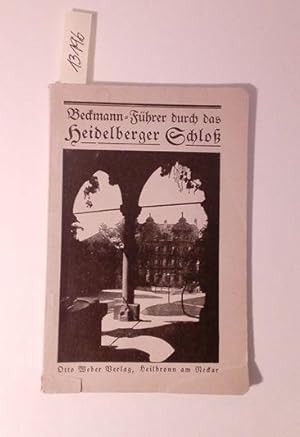 Bild des Verkufers fr Fhrer durch das Heidelberger Schlo. zum Verkauf von AphorismA gGmbH
