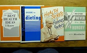 Four booklets from the Rodale Press - about 1960s