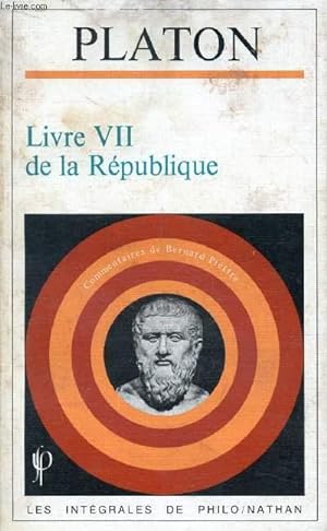 Image du vendeur pour PLATON, LIVRE VII DE LA REPUBLIQUE mis en vente par Le-Livre