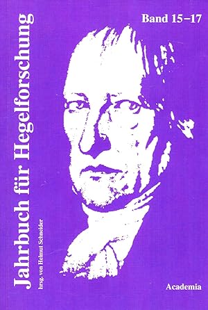 Jahrbuch fur Hegelforschung Band 15-17