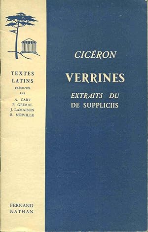 Verrines Extraits de Suppliciis