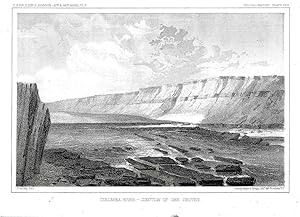 Seller image for Columbia River - Junction Of The Chutes: General Report Plate # LXVII - Pacific Railroad Survey Lithograph for sale by The Book Shelf