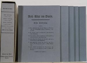 Reise-Atlas von Baiern. 5 Lieferungen (komplett). Faksimile-Reprint der Ausgabe 1796.