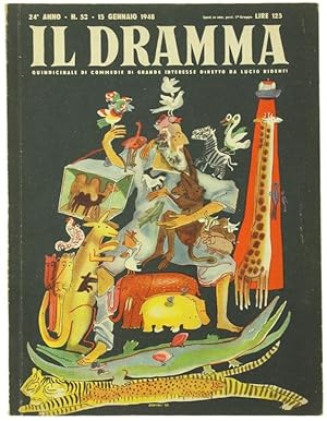 Immagine del venditore per IL DRAMMA. Quindicinale di commedie di grande interesse. Anno 24 - N.53. 15 gennaio 1948.: venduto da Bergoglio Libri d'Epoca