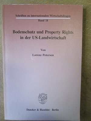 Bodenschutz und Property Rights in der US-Landwirtschaft.