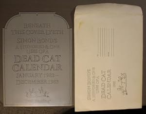 SIMON BOND'S A HUNDRED & ONE USES OF A DEAD CAT CALENDAR 1983.