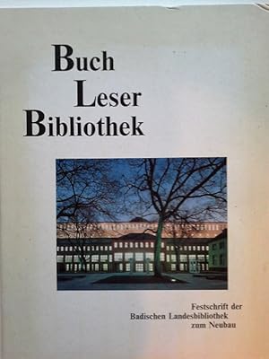 Bild des Verkufers fr Buch - Leser - Bibliothek Festschrift der Badischen Landesbibliothek zum Neubau zum Verkauf von Herr Klaus Dieter Boettcher