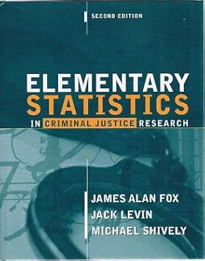 Bild des Verkufers fr Elementary Statistics In Criminal Justice Research zum Verkauf von Marlowes Books and Music