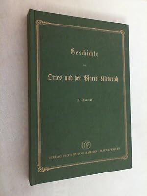 Image du vendeur pour Geschichte des Ortes und der Pfarrei Kiederich Mit einer Wald- und Flurkarte mis en vente par Versandantiquariat Christian Back