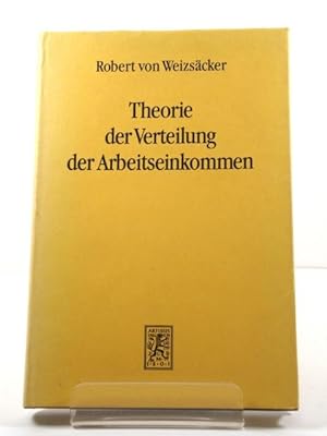 Seller image for Theorie Der Verteilung Der Arbeitseinkommen for sale by PsychoBabel & Skoob Books
