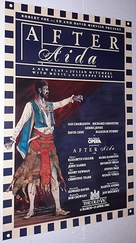 Immagine del venditore per Original Vintage Theatre Poster From The Old Vic Theatre, Waterloo Road, London Advertising | After Aida venduto da Little Stour Books PBFA Member