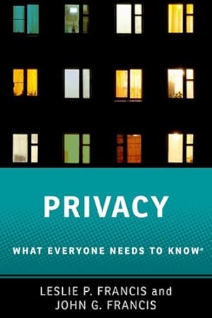 Bild des Verkufers fr Privacy : What Everyone Needs to Know zum Verkauf von GreatBookPrices