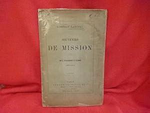 Image du vendeur pour Souvenirs de Mission. Metz, Strasbourg et Colmar (1859-1860). mis en vente par alphabets