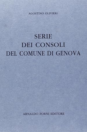 Seller image for Consoli del Comune di Genova for sale by Libro Co. Italia Srl