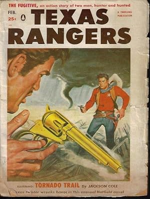 Imagen del vendedor de TEXAS RANGERS: February, Feb. 1958 ("Tornado Trail") a la venta por Books from the Crypt