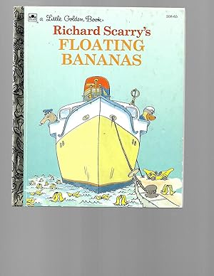 Bild des Verkufers fr Richard Scarry's Floating Bananas (Little Golden Book) zum Verkauf von TuosistBook