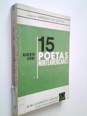 Imagen del vendedor de 15 Quince poetas norteamericanos (Edicin bilinge) a la venta por MAUTALOS LIBRERA