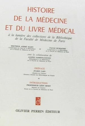 Histoire de la médecine et du livre médical