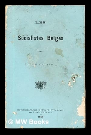Seller image for Les socialistes belges for sale by MW Books Ltd.