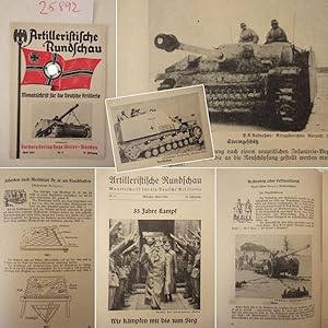 Immagine del venditore per Artilleristische Rundschau. Monatsschrift fr die Deutsche Artillerie * Heft Nr. 4 April 1944, 16. Jahrgang * mit Abbildung " S t u r m g e s c h  t z d e r S S - S t u r m b r i g a d e " L a n g e m a r c k " venduto da Galerie fr gegenstndliche Kunst