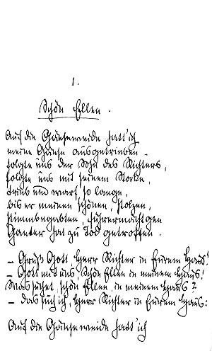 Image du vendeur pour Eigenh. Gedicht Schn Ellen. mis en vente par Antiquariat Halkyone