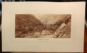 Seller image for Environs de Blidah (Blida). Les gorges de la Chiffa. Vues panoramique, No. 278. / Surroundings of Blidah (Blida). The gorges of La Chiffa. Panorma views, nr. 278. Orig. Albumen print / Albumine. Vintage. 12,2 x 29 cm, mont sur carton / mounted on cardboard, 25 x 42,5 cm. Um 1880-1890 / around 1880-1890 / vers 1880-1890. for sale by Antiquariat Dr. Lorenz Kristen