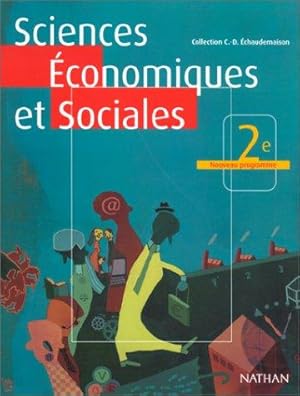 Sciences économiqses et sociales 2ème nouveau programme