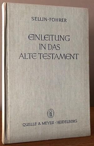 Seller image for Einleitung in das Alte Testament. Vllig neu bearb. v. G. Fohrer. for sale by Antiquariat Lohmann